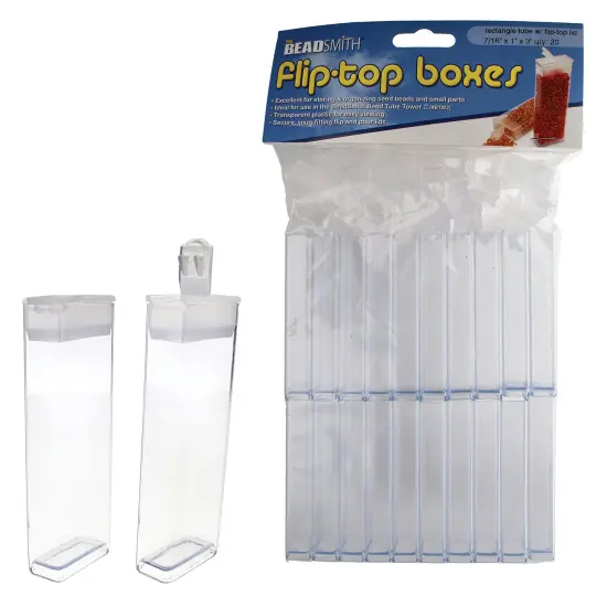 The Beadsmith Flip Top Box 20 Bags {7}