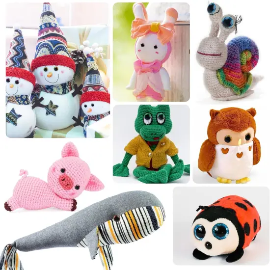 52pcs Glitter Safety Eyes - 12mm to 30mm {2}