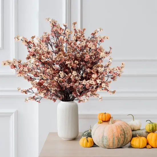 15 Pcs Babys Breath Artificial Flowers Gypsophila Bouquets {5}