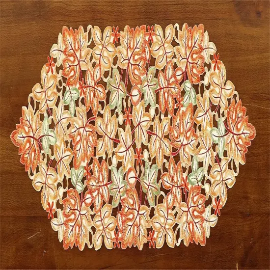 Fall Table Runner Thanksgiving Table Runner 13X35 Inch {3}