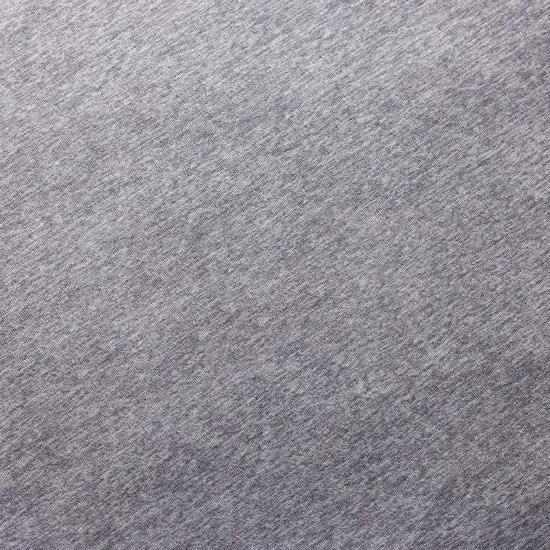 Double Moss Heather Poly Spandex Silver {5}