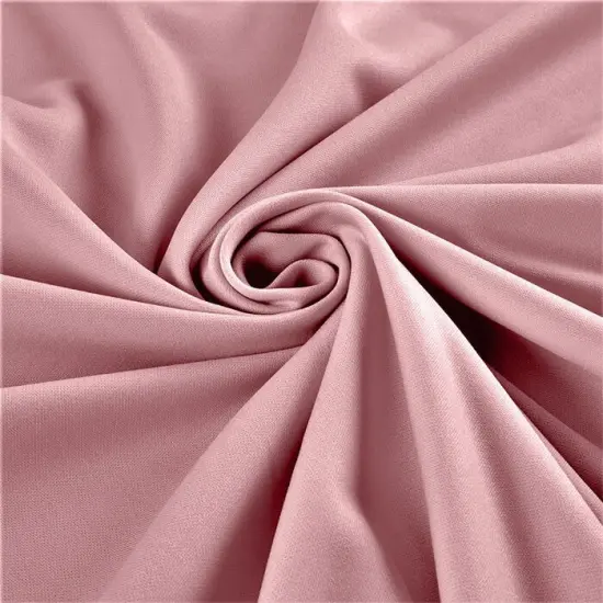1 Yard Stretch Crepe Scuba Techno Knit Fabric for Stylish Head Wraps Theatrical Costumes and DIY Sewing Light Mauve {2}