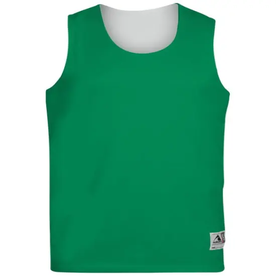 Augusta Sportswear&reg; Youth Reversible Sleeveless Jersey KELLY/ WHITE {1}