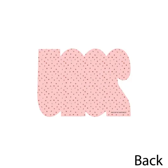 Big Dot of Happiness Rose Gold Grad - 2025 Decorations DIY Graduation Party Essentials - Set of 20 {4}