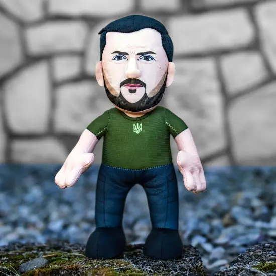 Bleacher Creatures Historical President Volodymyr Zelenskyy 10" Plush Figure {4}