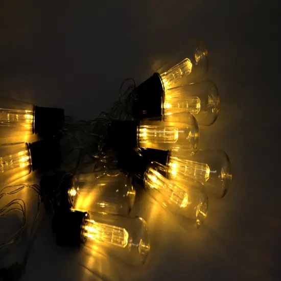 Perfect Holiday 10 LED Solar String Light Warm white {1}