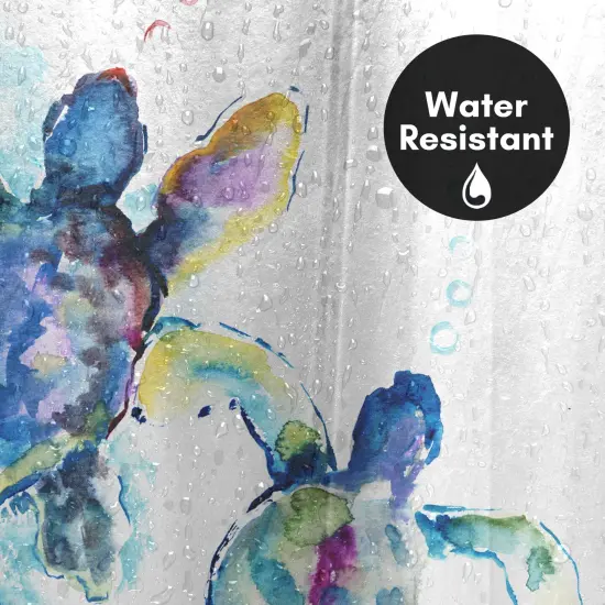 Baby Sea Turtles 3 by Suren Nersisyan Shower Curtain 71" x 74" {2}