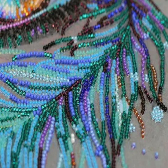 Bead Embroidery Kit - Royal gaze {6}