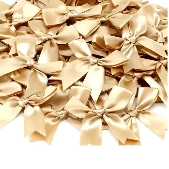 12 ctGoldBow Satin Ribbon {3}