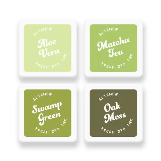 Forest Trail Fresh Dye Ink Mini Cube Set {1}