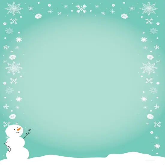 Great Papers! Holiday Stationery Letterhead, Silly Snowman, 8.5"x11", Printer Friendly, 80 sheets {1}