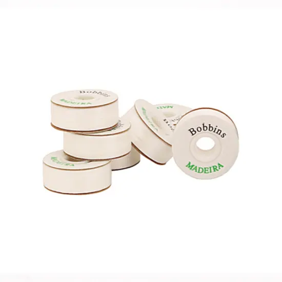 Madeira Sided Bobbin White L {4}