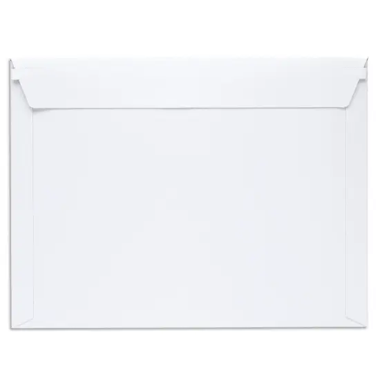 25-Pack Stay Flat Rigid Mailers 9x12 with Self Adhesive Seal, 450 GSM Sturdy Bulk White Cardboard Envelopes for Shipping Photos, Magazines, Comic Books, Art Prints, Documents, Collectibles {7}