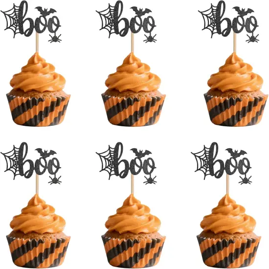 Boo Cupcake Toppers {6}