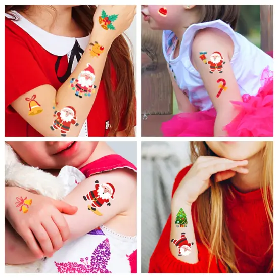 Christmas Temporary Tattoos for Kids Stocking Stuffers {3}