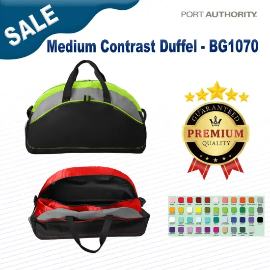 Port Authority&reg; Medium Contrast Duffel Royal {2}