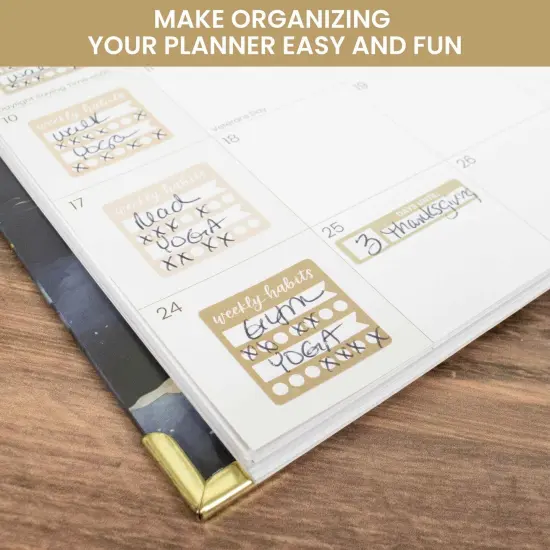 bloom daily planners Planner Stickers, Color Coding Pack, Aesthetic Boho {5}