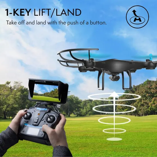 Force1 U45W Blue Jay Drones with Camera for Adults and Kids {5}