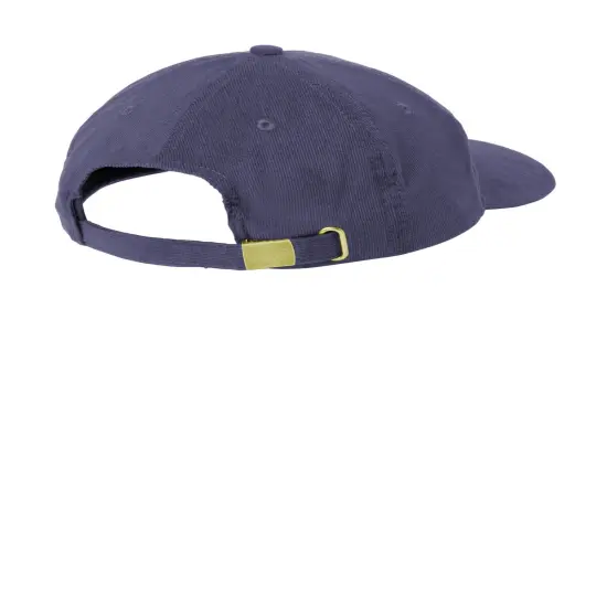 Port Authority&reg; Light Corduroy Dad Cap Dress Blue Navy {2}