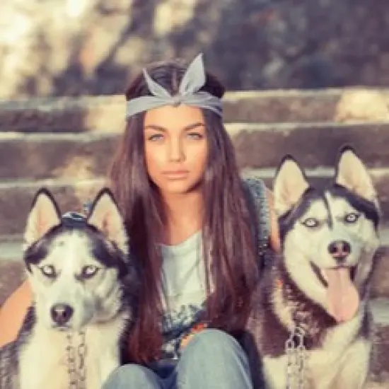 Solid 100% Cotton Unisex Bandana - 8 Pack {3}