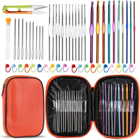 54 Pcs Crochet Needles Set {1}