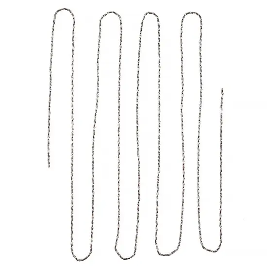 John Bead 1m Stainless Steel Oval Chain with 1mm Links {1}