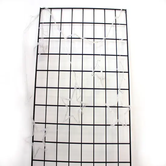 Perfect Holiday 138 LED Star Curtain Light White {3}