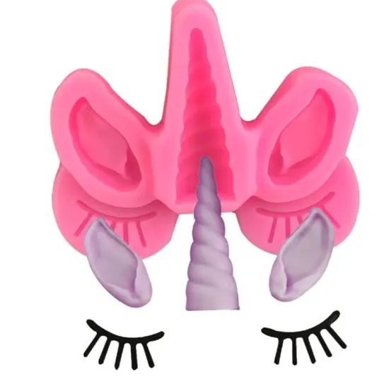 Unicorn mold, Unicorn head Mold {1}