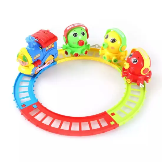 Kitcheniva Kids Toy Octopus Animal Friends Train Tracks Play Set With Music {3}