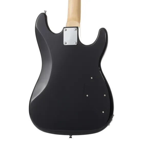 Davison Guitars 39" Full Size Left Handed Electric Guitar - Beginner Kit with Gig Bag and Accessories Black {3}