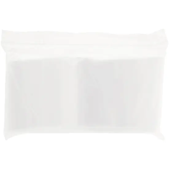 Plymor 4" x 6", 4 Mil with Hang-Hole Heavy Duty Zipper Reclosable Plastic Bags {4}