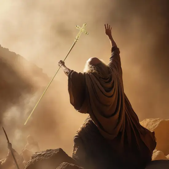 Holy Cross Divine Staff 75" Costume Prop Accessory {4}