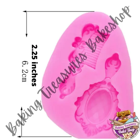 Mirror and Comb Silicone Mold {2}