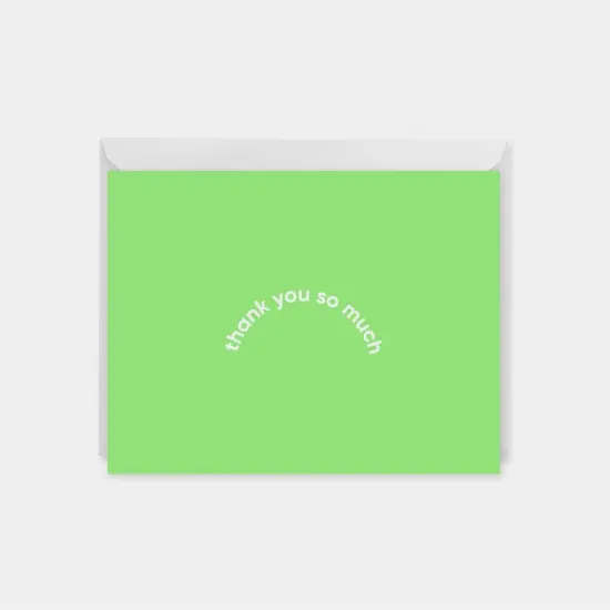 Neon Ombre Edge Note Cards V {3}