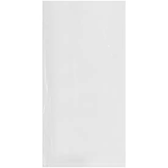 Plymor 6" x 12", 1.5 Mil Flat Open Clear Plastic Poly Bags {1}