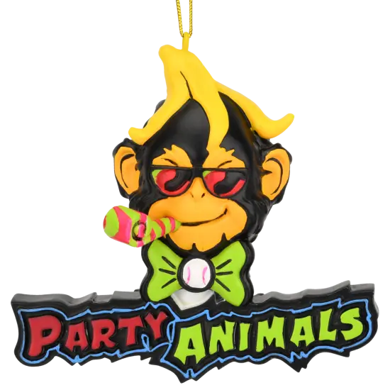Tree Buddees x Party Animals Logo Official Banana Ball Ornament - Limited Edition {1}