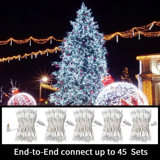 100 Mini LED Count White String Lights - 21.6FT {5}