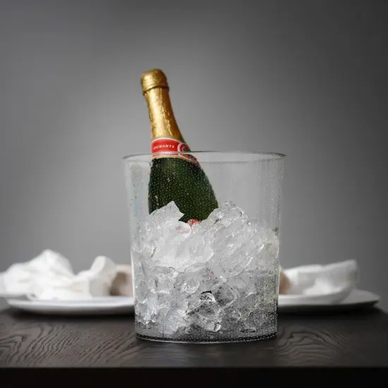 Spec101 Plastic Champagne Bucket for Drinks - 6pk Ice Buckets for Parties {7}