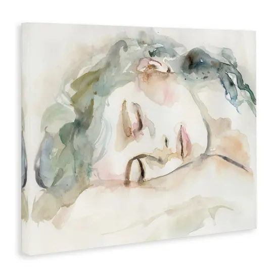 Stupell Industries Peaceful Rest Portrait Canvas By Victoria Barnes {3}