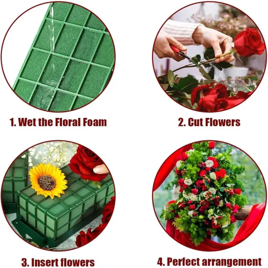 Floral Foam Cage Dry Flower Cage Holders {3}