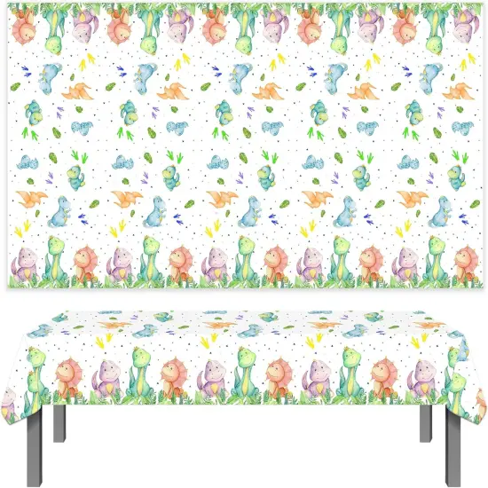 2pcs Dinosaur Tablecloths {2}