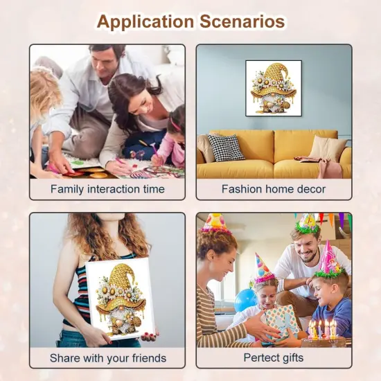 Goblin Diamond Art Painting Kits for Adults,12&times;12inch {5}