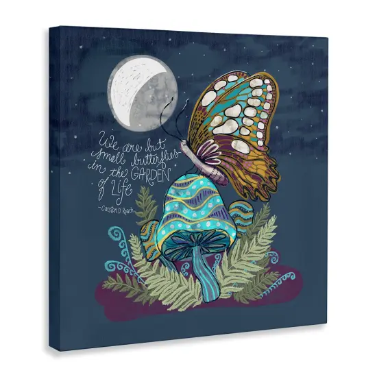 Stupell Industries We Are But Small Butterflies Canvas By Connie Summers {3}