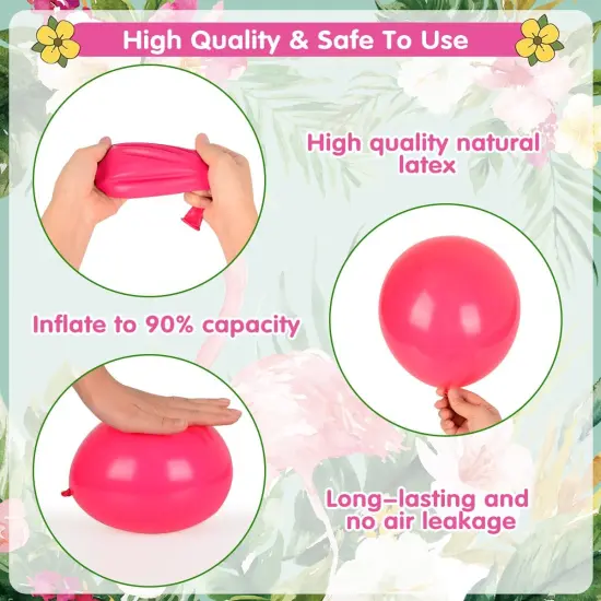 200 PCS Summer Tropical Party Decorations {5}