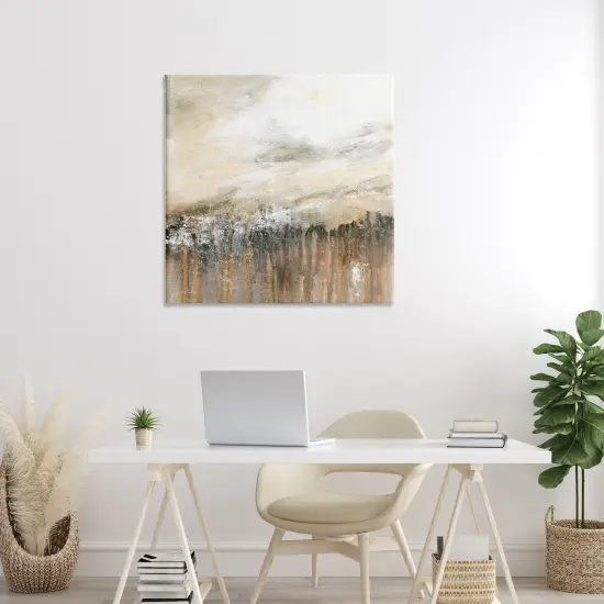 Stupell Industries Dynamic Abstract with Drip Pattern Canvas By Carol Robinson {2}