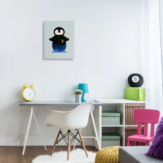 Stupell Industries Nature on Penguin Silhouette Canvas By Andy Westface {2}