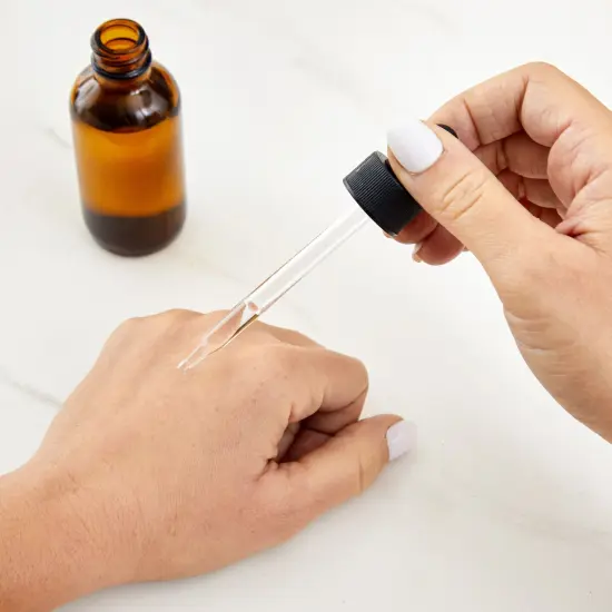 30-Pack 2oz Amber Glass Bottles with Dropper Dispenser and 6 Funnels for Essential Oils, Travel, Perfumes, Liquids, Hair and Body Oils (36 Total Pieces, 60ml) {4}