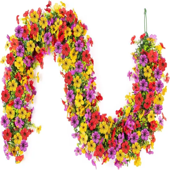 Artificial Flowers Garland Ivy {4}