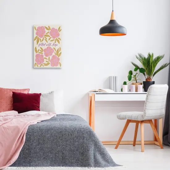 Stupell Industries Florals Filled With Hope Canvas By Amanda Houston {2}