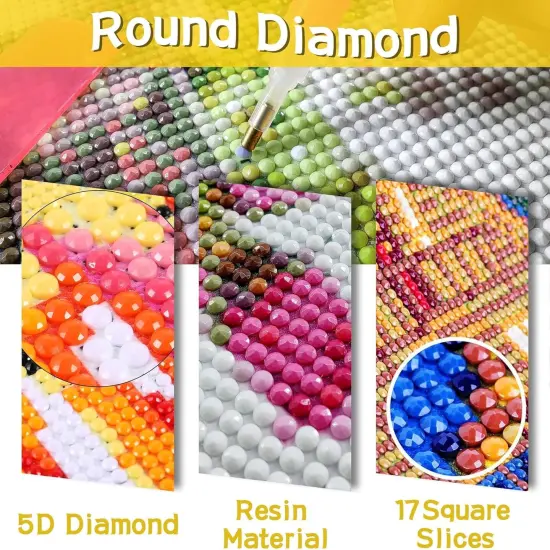 5D Christmas Diamond Painting Kits 12x16 Inch {5}